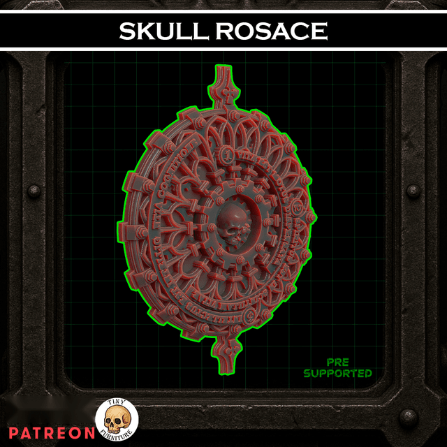 Skull Rosace