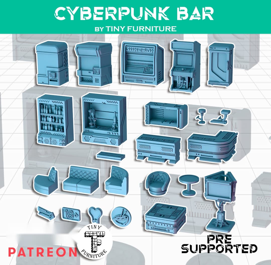 Cyberpunk Bar