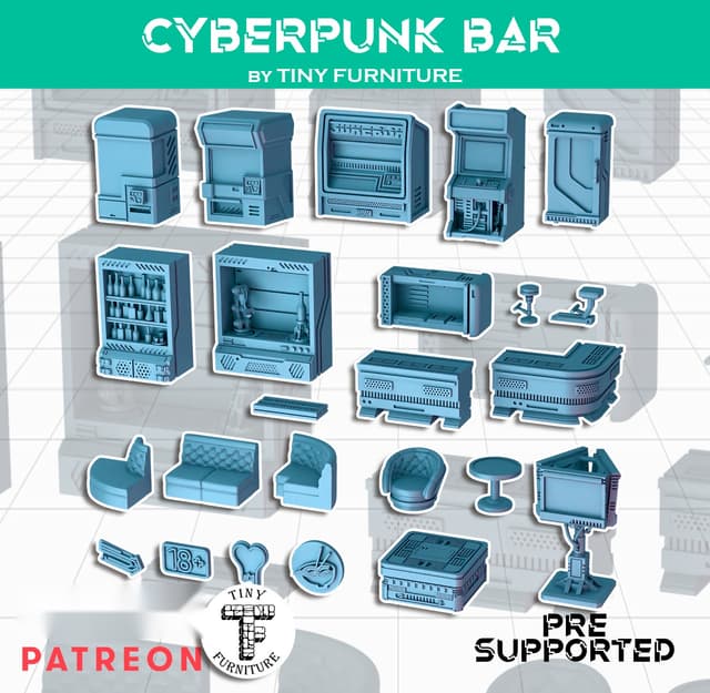Cyberpunk Bar