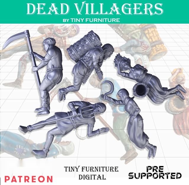 Dead Villagers (Harvest of War)