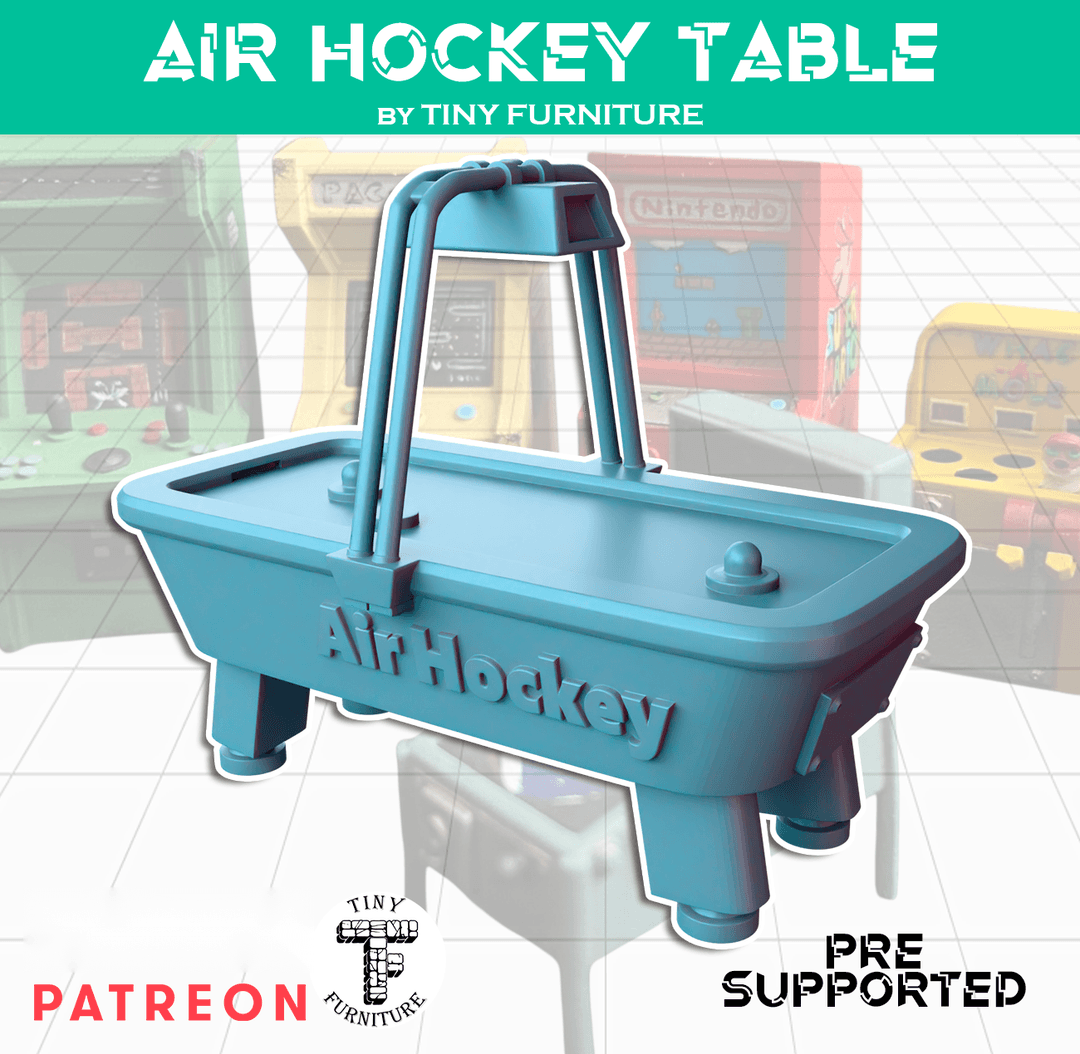 Air hockey table