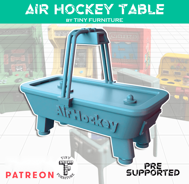 Air hockey table