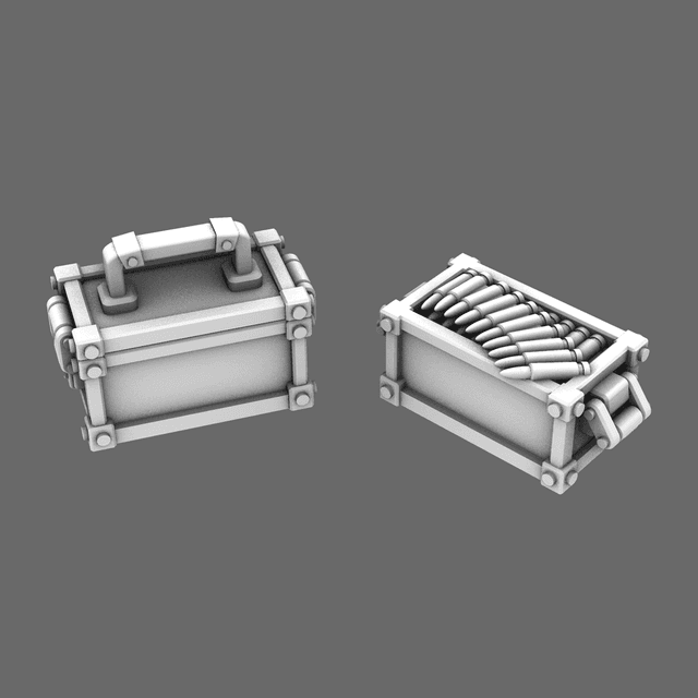 BWTF Scenics Ammo Boxes