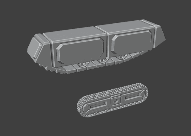 Gaslands Caterpillar Tread Set