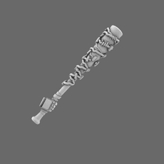 Space Knights Negan Style Bat