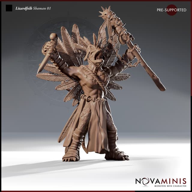 Lizardfolk Shaman 01