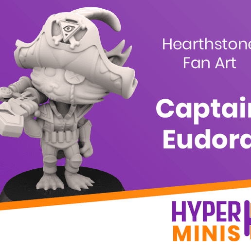 Chibi Captain Eudora | Hearthstone Fan Art