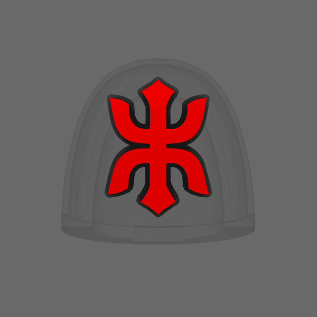 Red Ronin Chapter V10K Shoulder Symbols