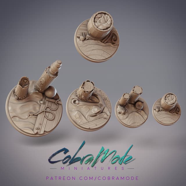 Watery Grave Base Pack (4pcs)