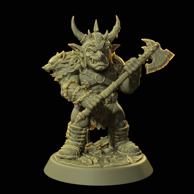 GrimSpoil — The Iron Grin Mob Headsman