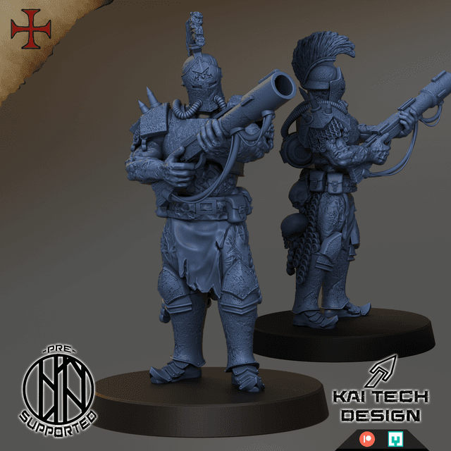Defiled Army - Crown Guard Granade Launcher