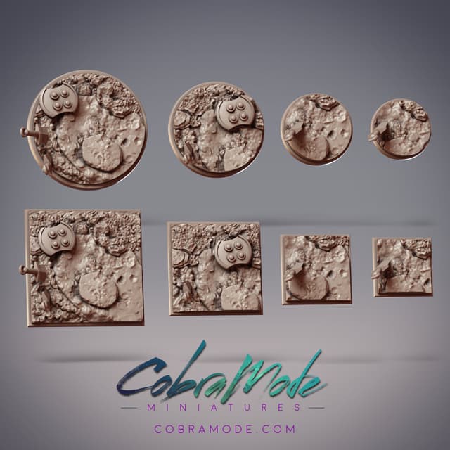 Discarded Sword Base Pack (8pcs) - Round and Square Versions