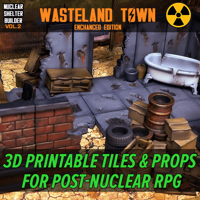 Nuclear Shelter Builder vol.2 - WASTELAND TOWN