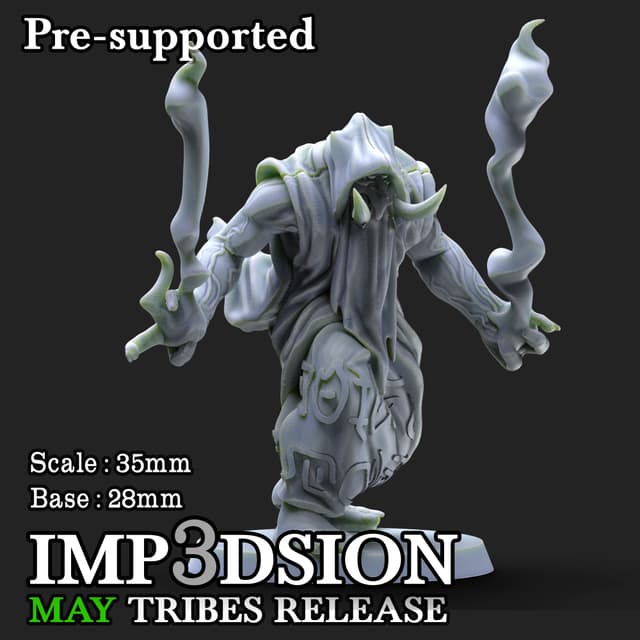 Troll Warlock 2 pack miniatures