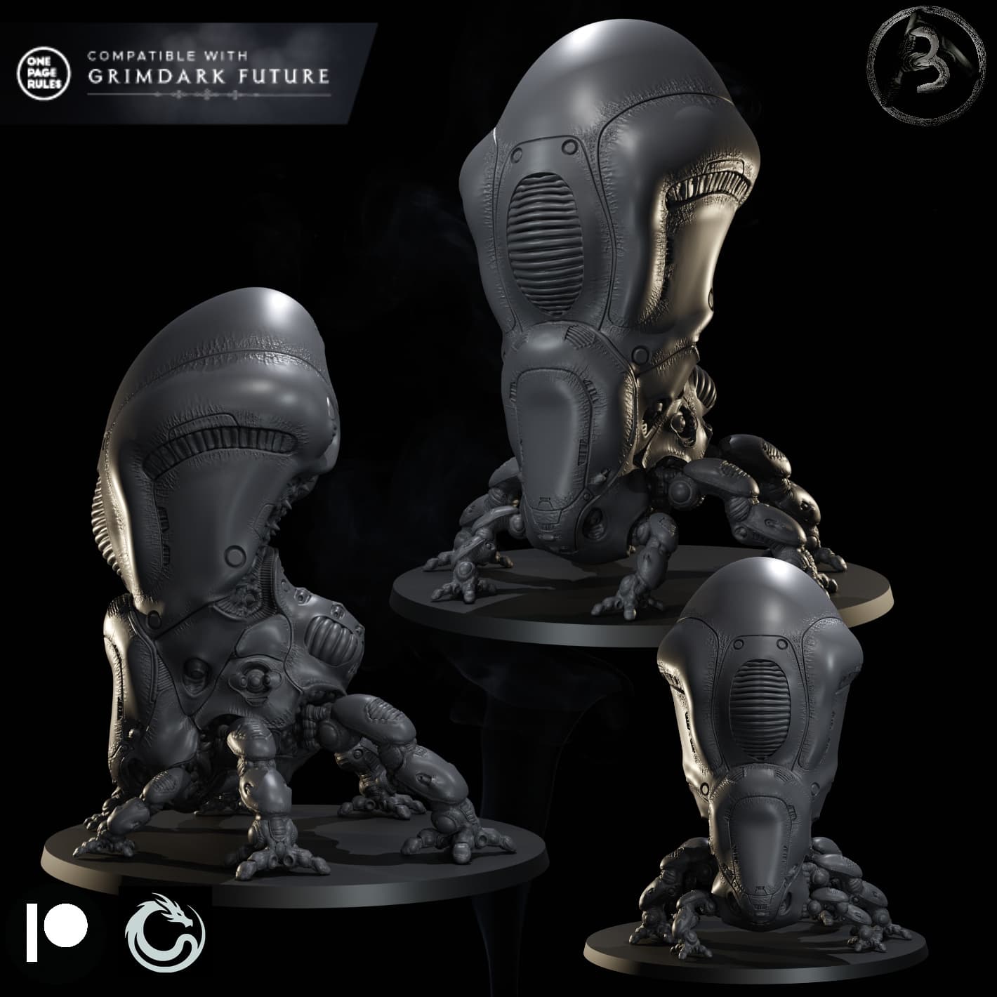 Pallid Dominion: Vexharr Siege Walker