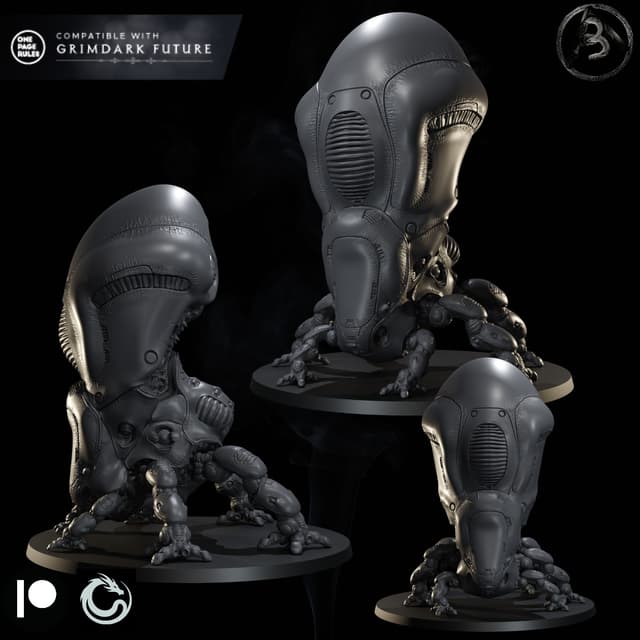 Pallid Dominion: Vexharr Siege Walker