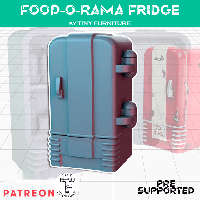 FOOD-O-RAMA FRIDGE