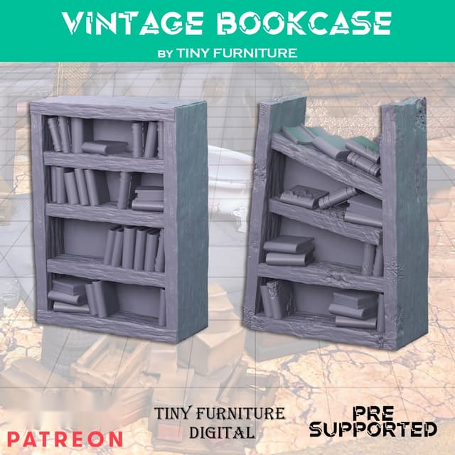 Vintage bookcase