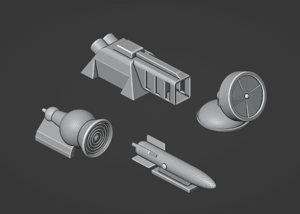 Gaslands Weird Weapon Two Set