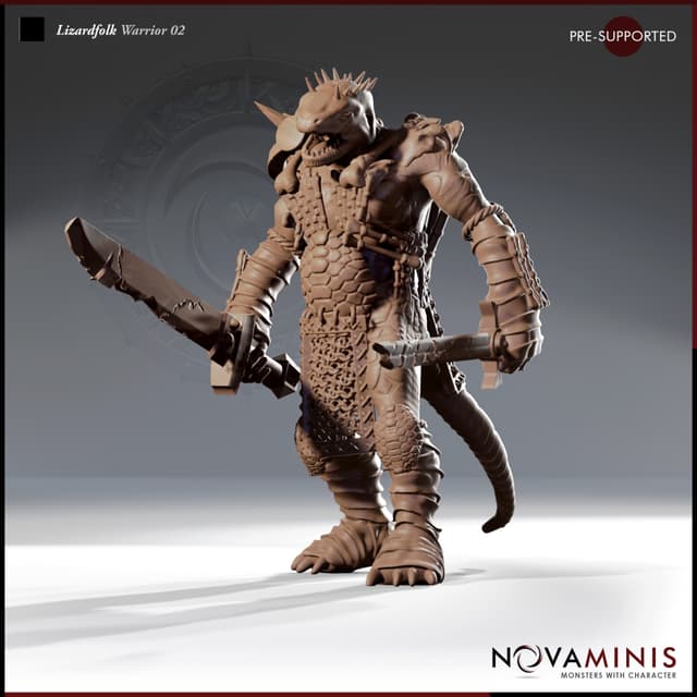 Lizardfolk Warrior 02