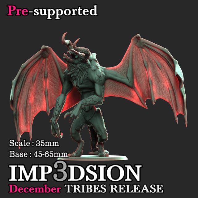 Inferdrake winged