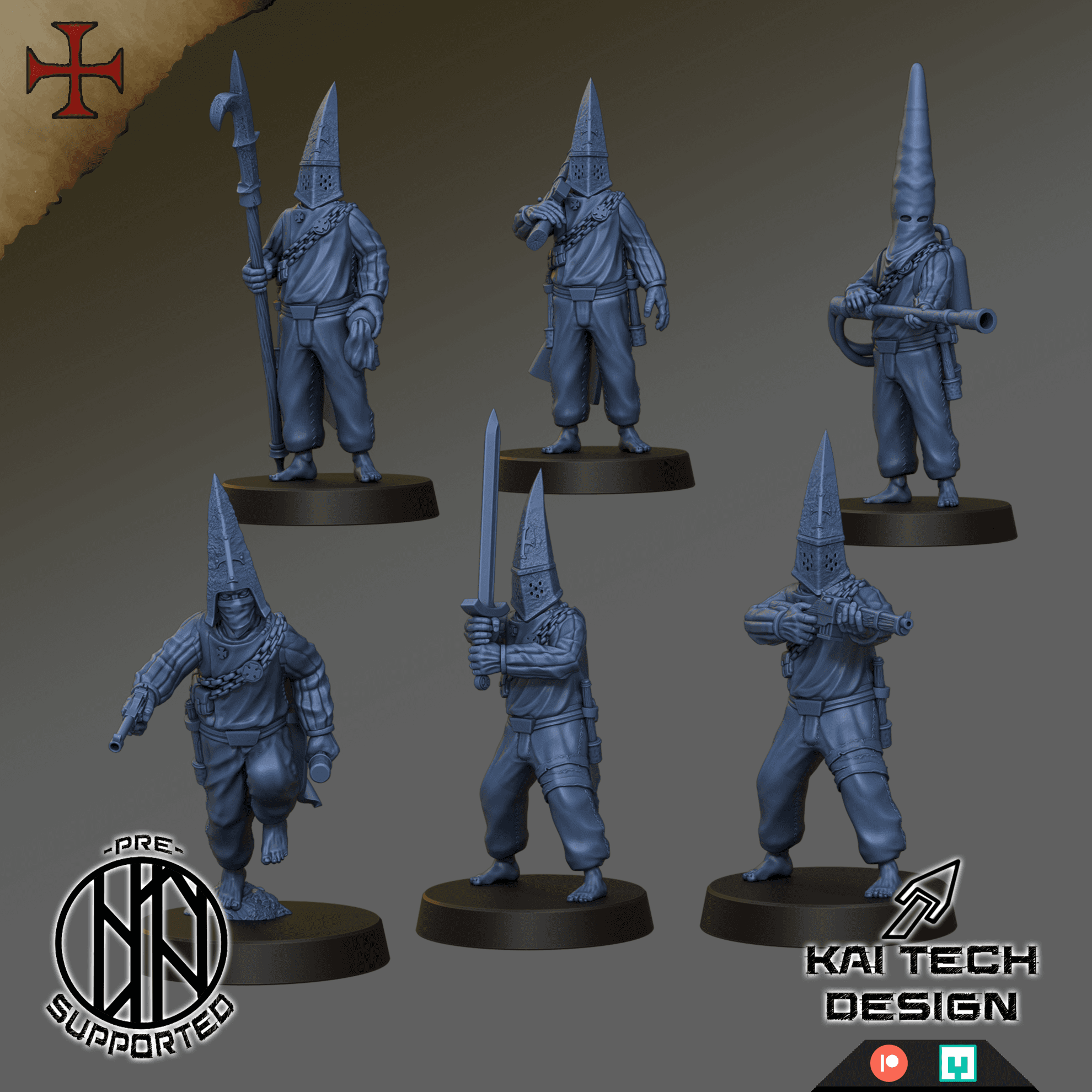 Devoted Cultists - Soldiers, modular