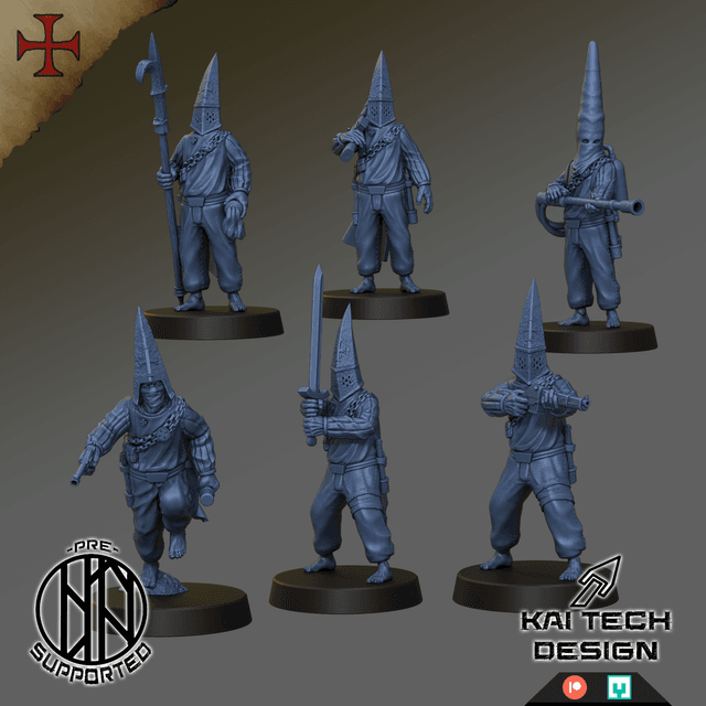 Devoted Cultists - Soldiers, modular
