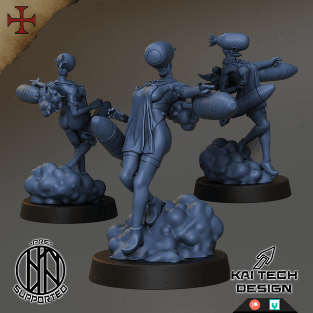 Defiled Army -  Artillery Witch, Bomb Demon