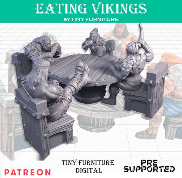 Eating vikings (SITTING FOLKS)