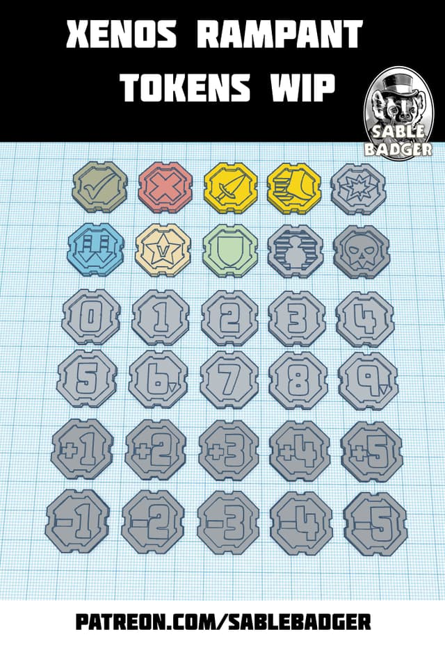 Game Token Project - Xenos Rampant