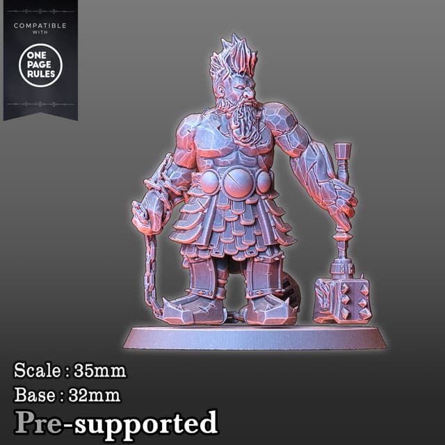 Dwarf Commander of steelbeard clan