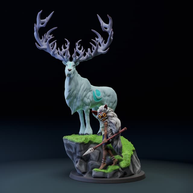 Caller - Forest Guardian - 2 miniatures.