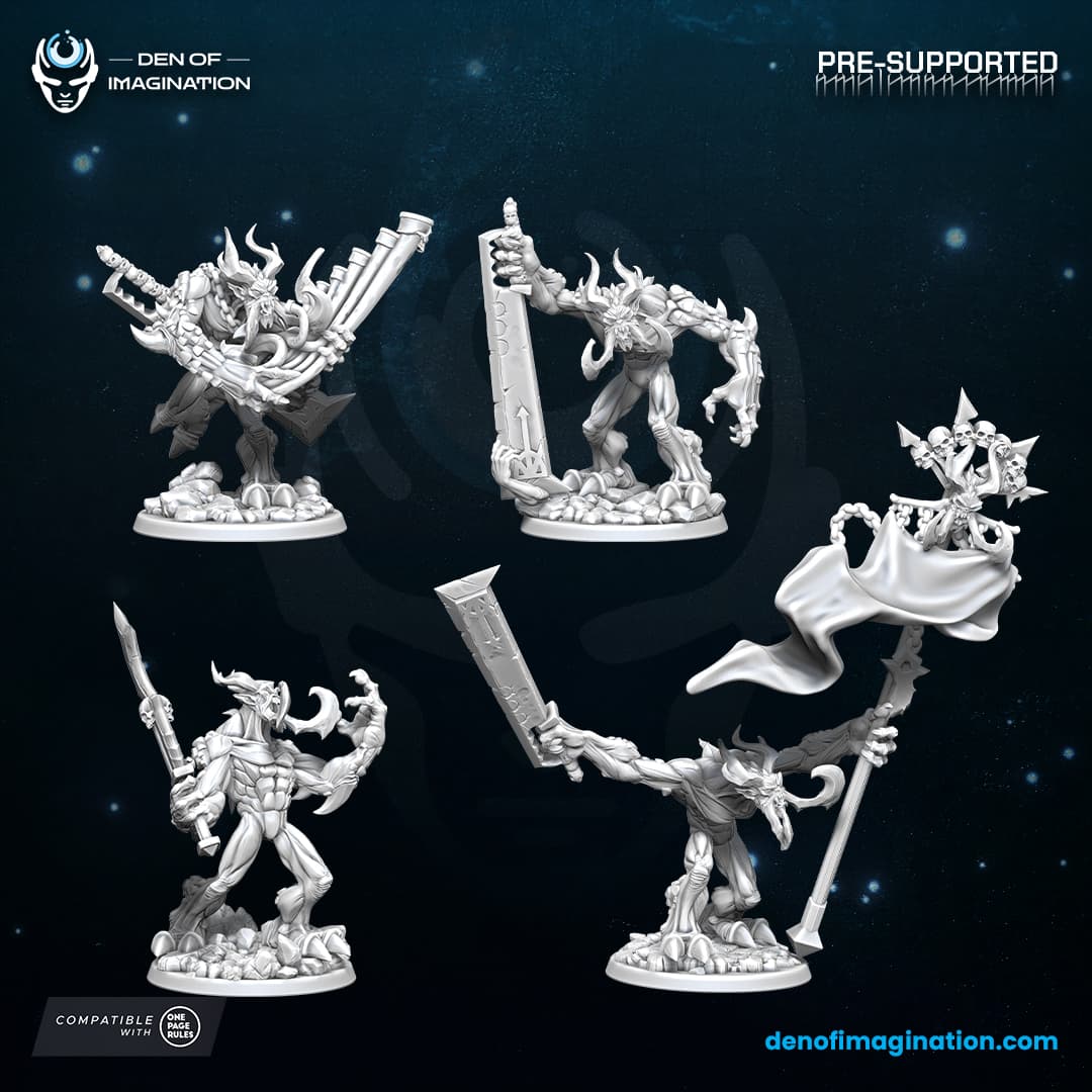 Chaos Wrath - Wrathclaws Demons Unit