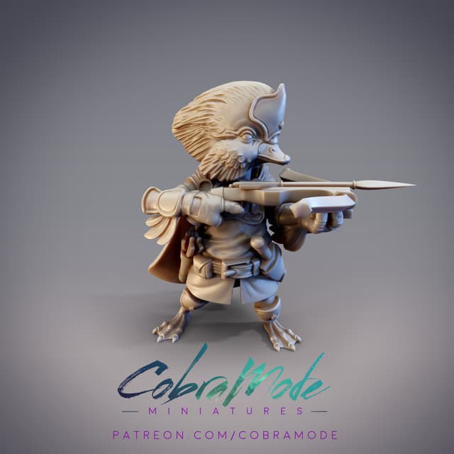 Winter Wind, YuanYang Mandarin Duck Crossbowman (Pre-Supported)