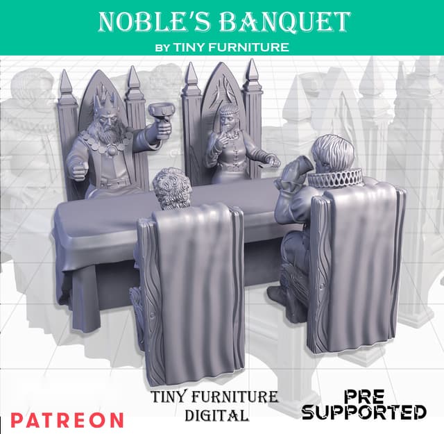 Nobles Banquet (SITTING FOLKS)