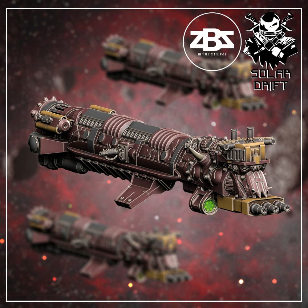 Cult Guard frigate (Solar Drift)