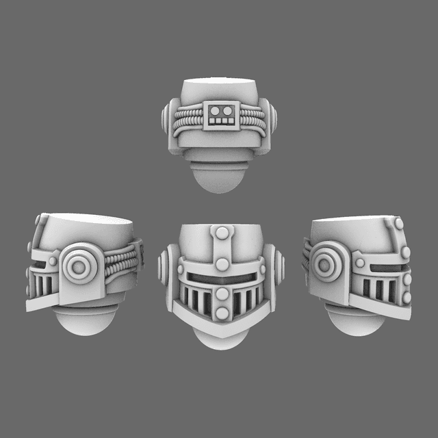 Crusader Knights V2 Great Helm Helmets