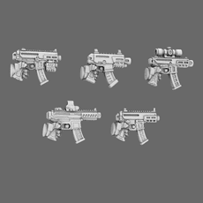 Space Knights MPX Style Pistol LEFT
