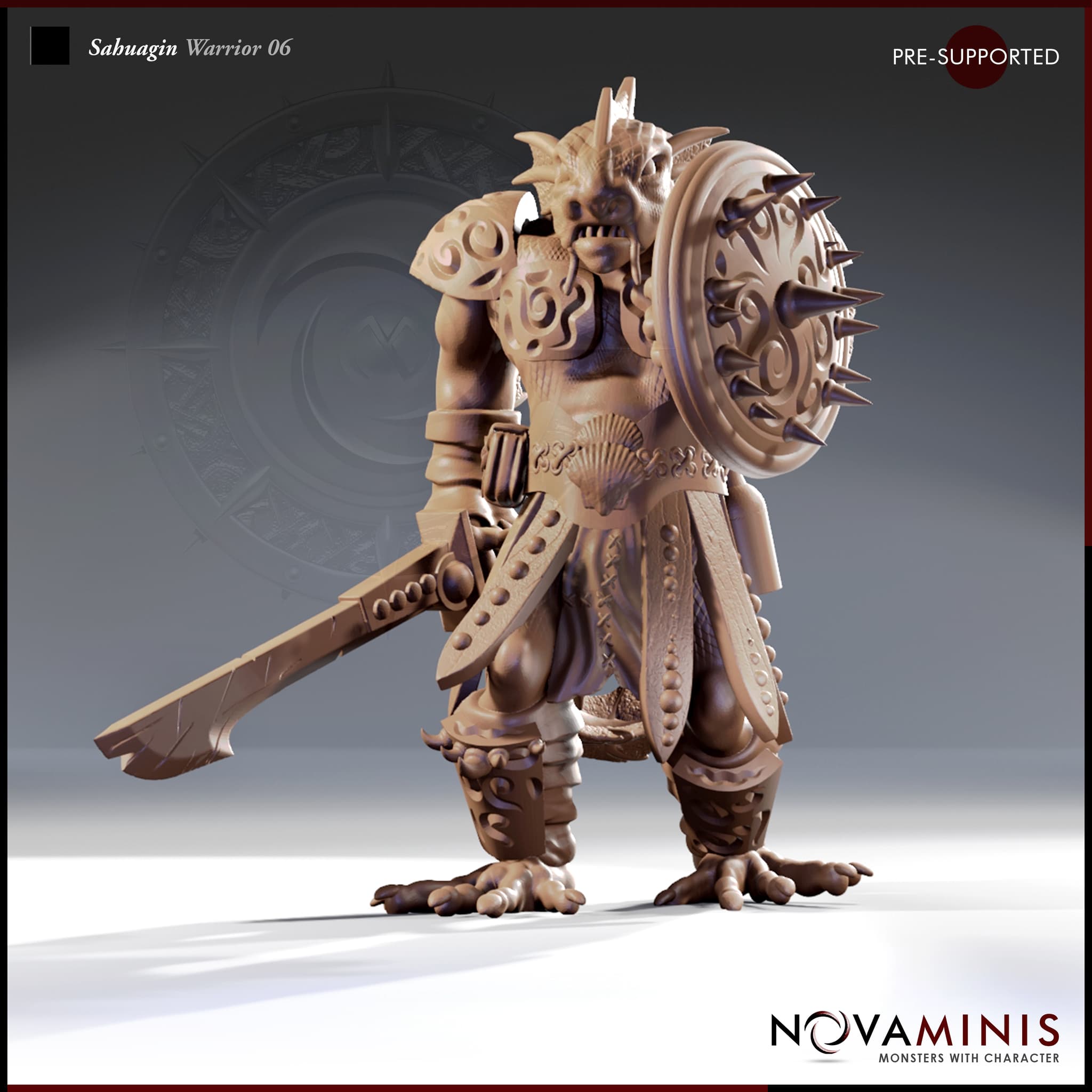 Sahuagin Warrior 06