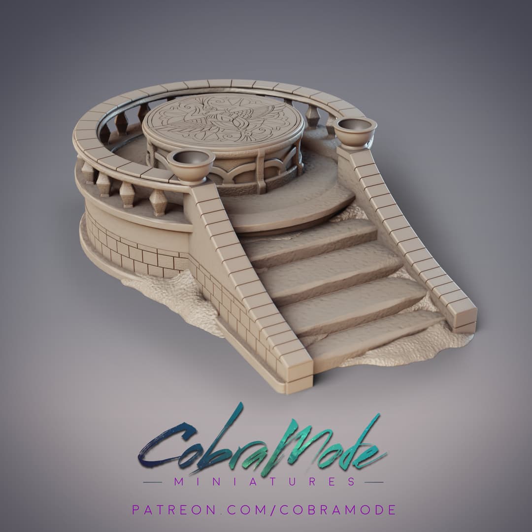 Desert Shrine Scatter Terrain