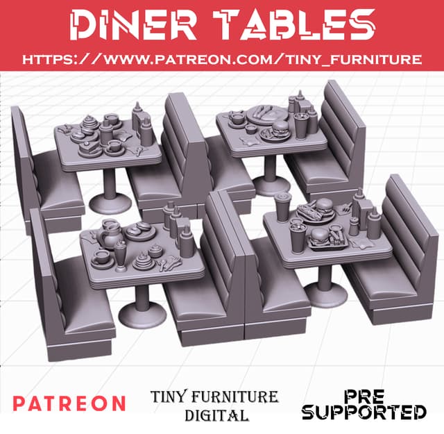 Diner tables