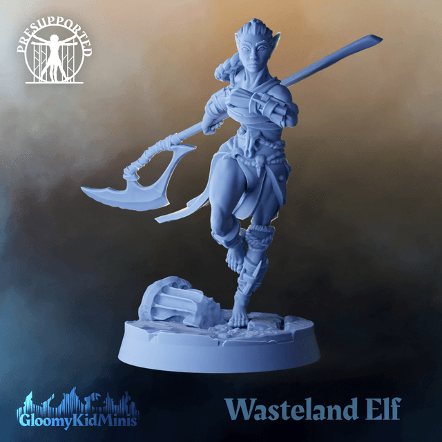 Wasteland Elf - Modular (Fighter B)