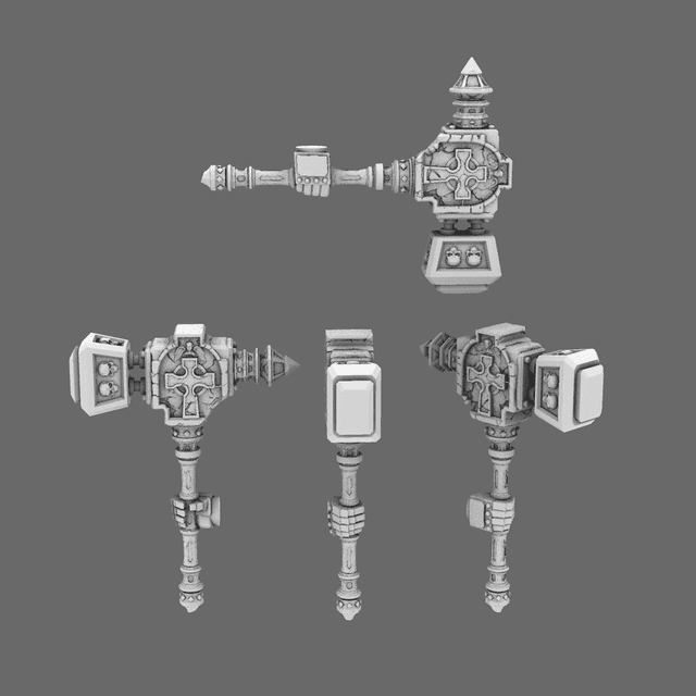 Pumpkin Lords Tombstone Mega Hammers RIGHT