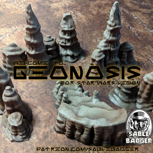 Star Wars Legion - Geonosis Spires and Terrain
