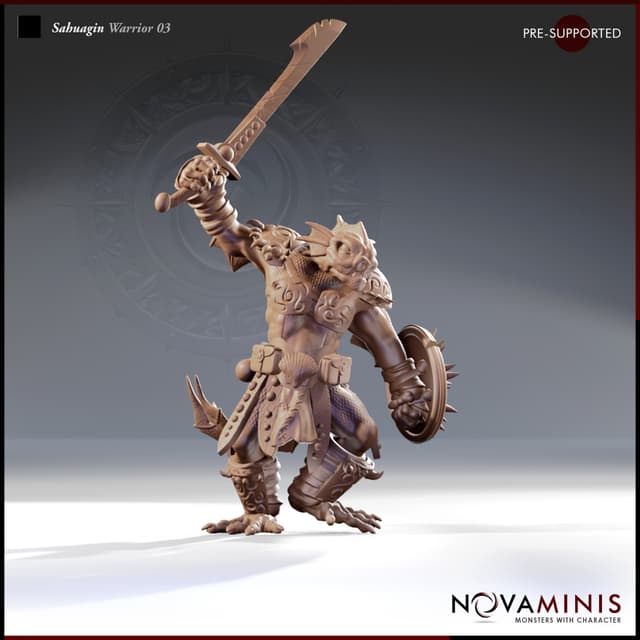 Sahuagin Warrior 03