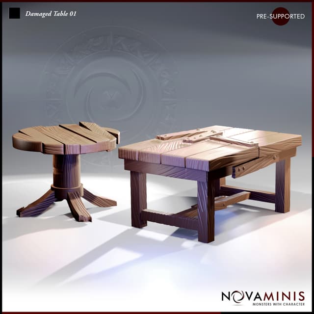 Damaged Table 01
