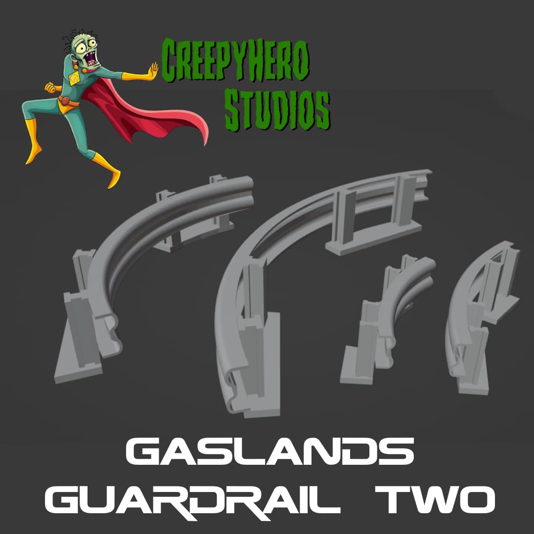 Gaslands Guardrail Two Set