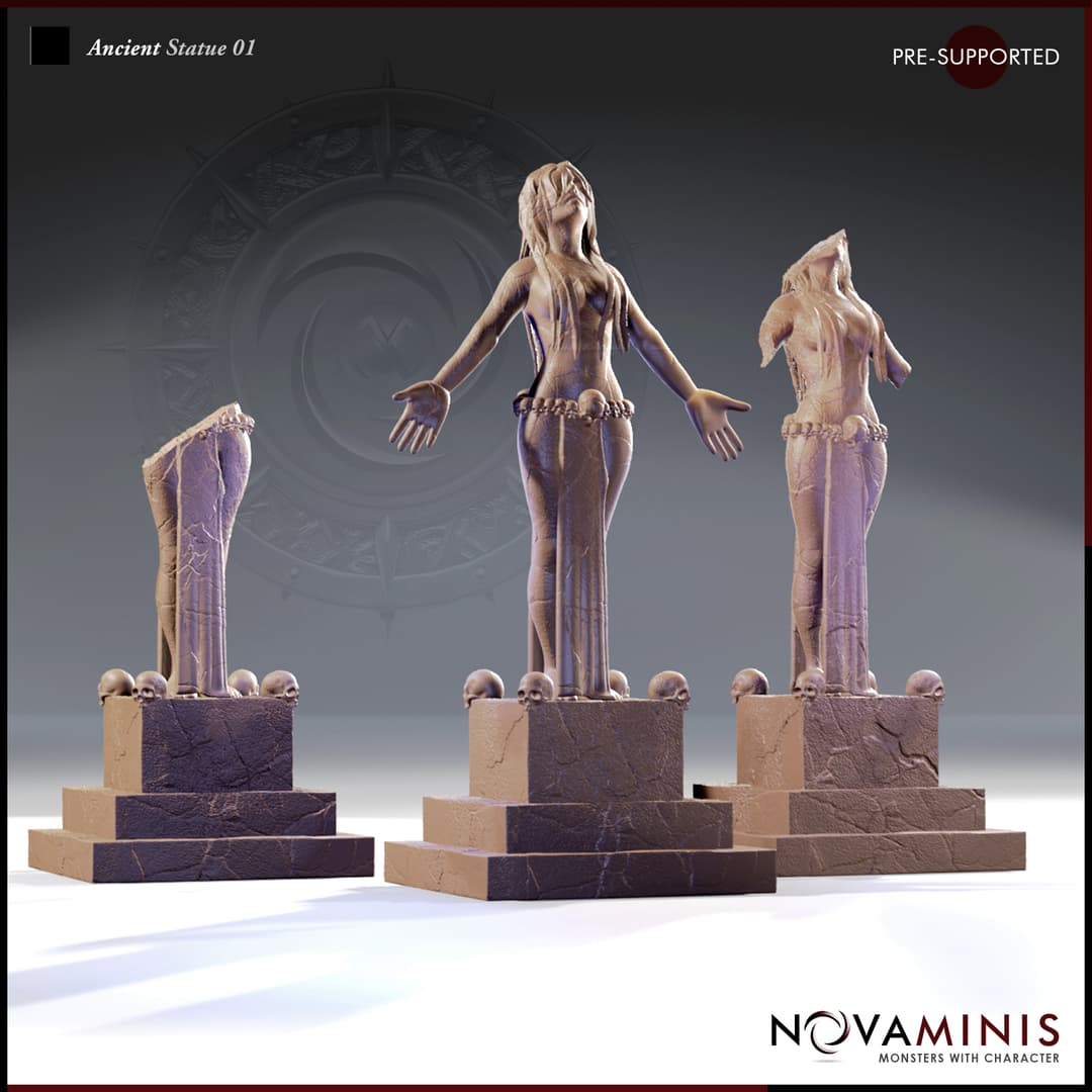 Ancient Statue 01