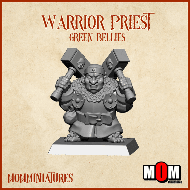 Warrior Priest 3 (Green Bellies)