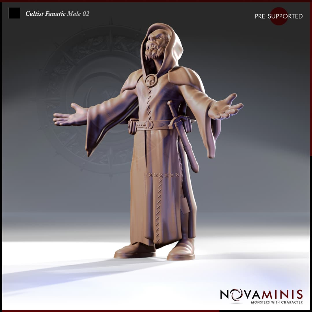 Cultist Fanatic Male 02